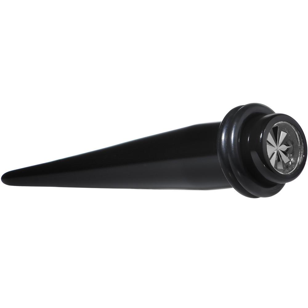 BodyCandy Black Acrylic Grey Flashy Tire Rim Taper 2G to 20mm — lifestyle context