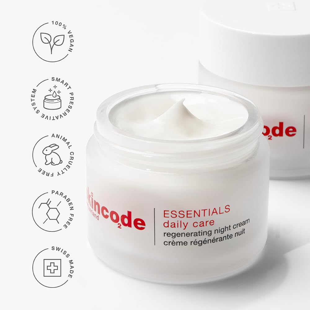 Skincode Regenerating Night Cream 50ml - Anti-Aging Skincare for Nourished Skin