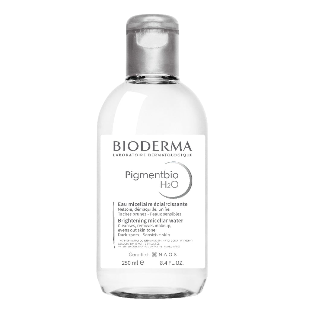 Bioderma Pigmentbio H2O Micellar Makeup Remover for Sensitive Skin - 8.45 fl oz Gentle Skincare
