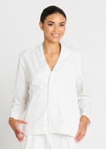 Nylon Minimal Swing Jacket - White