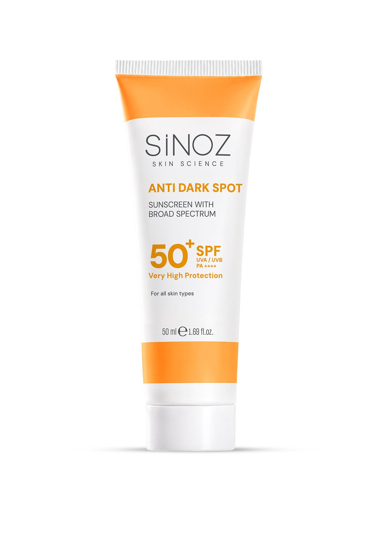 Sinoz Anti-Dark Spots SPF 50+ Face Sun Cream 50 ML