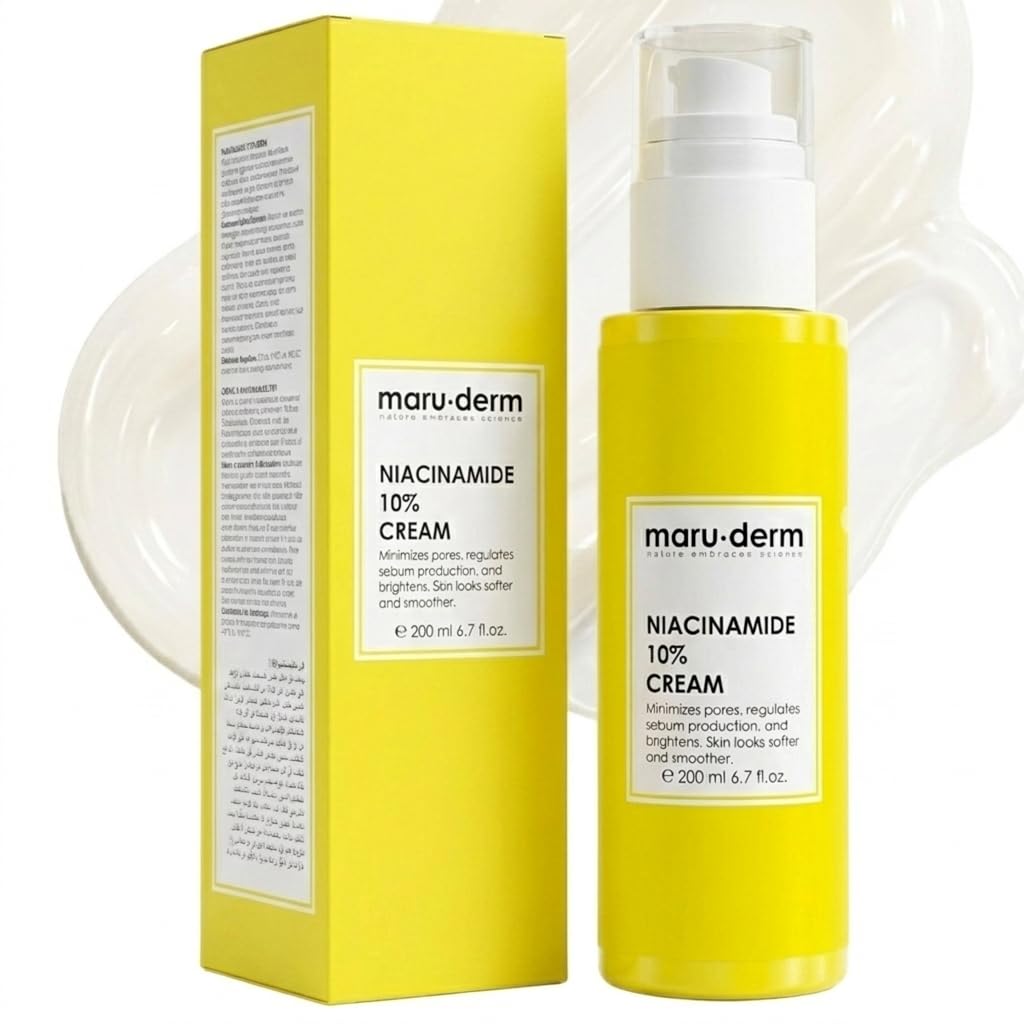 Maruderm Niacinamide 10% Skin Brightening & Pore Tightening Cream | 200 ml