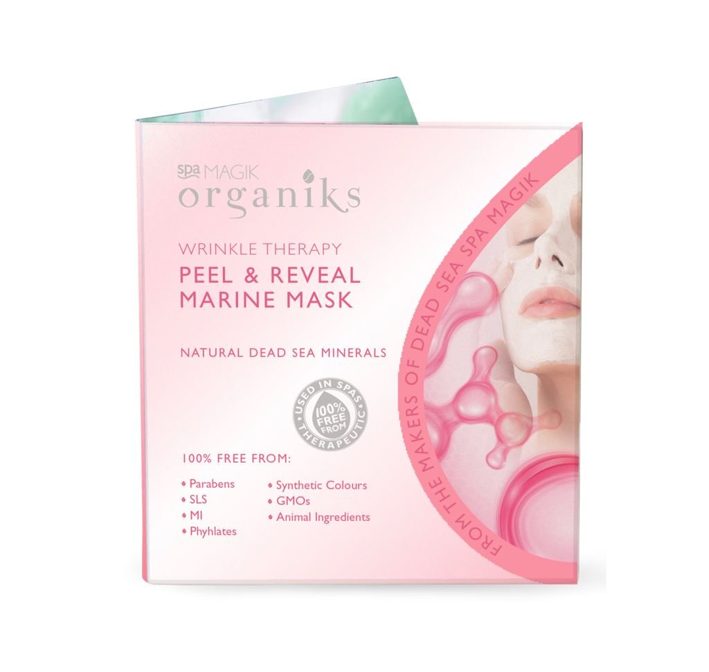 Dead Sea Spa Magik Organiks Wrinkle Therapy Face Mask - Anti-Wrinkle, Natural, Organic Skincare