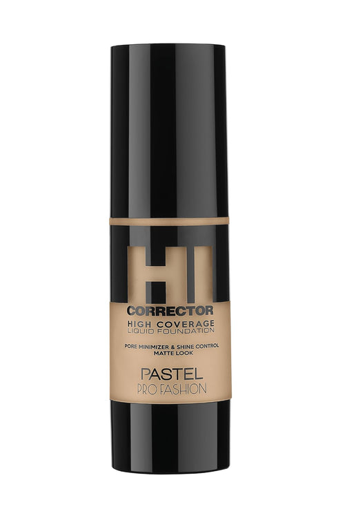 Pastel Liquid Foundation 406 - High Coverage Matte Finish Foundation for Flawless Skin