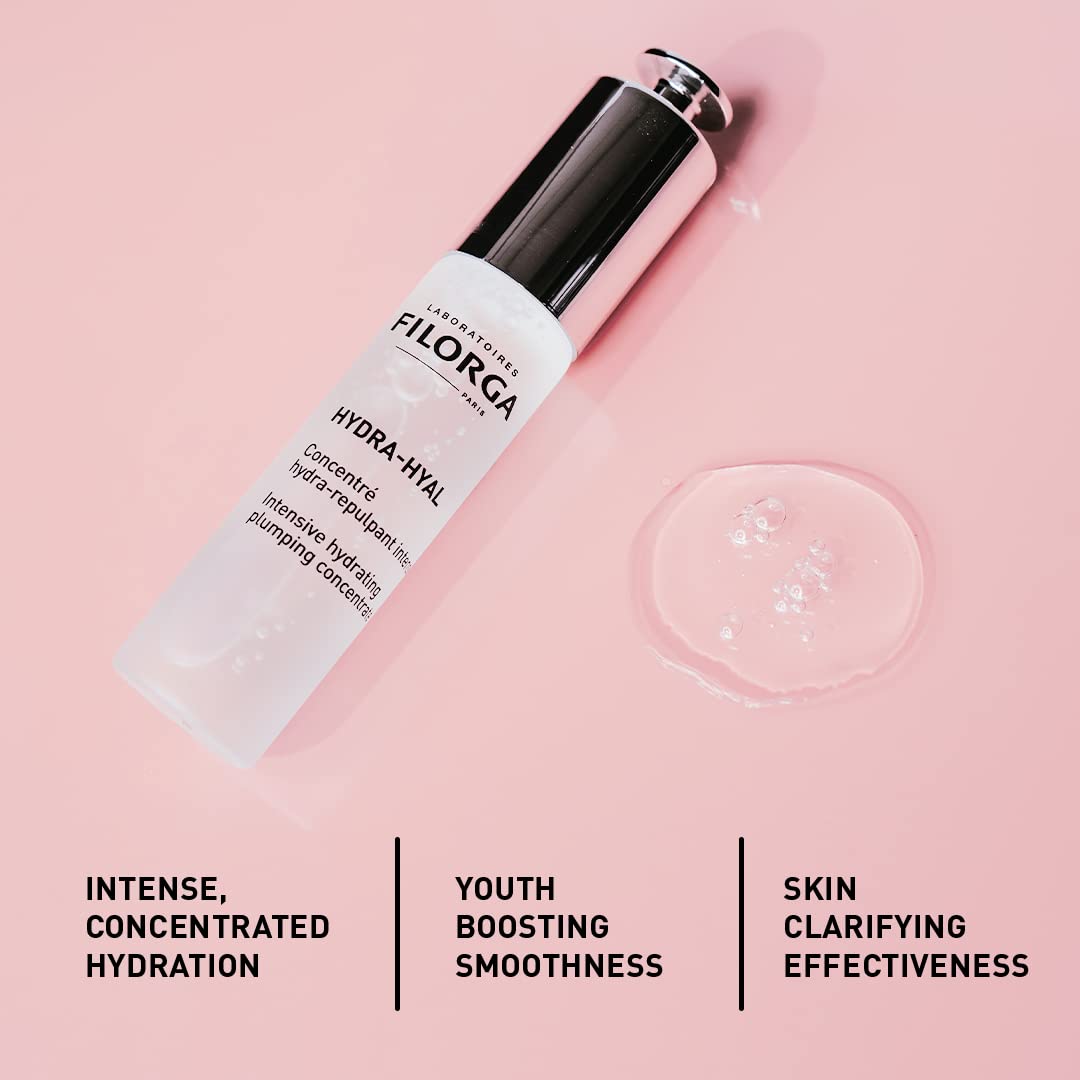 Filorga Hydra-Hyal 5 Hyaluronic Acid Hydrating Serum - Anti-Aging Moisturizer for Dry Skin