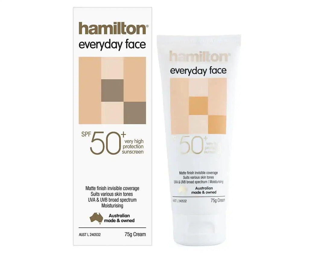 Hamilton Everyday Face SPF50+ Cream 75g