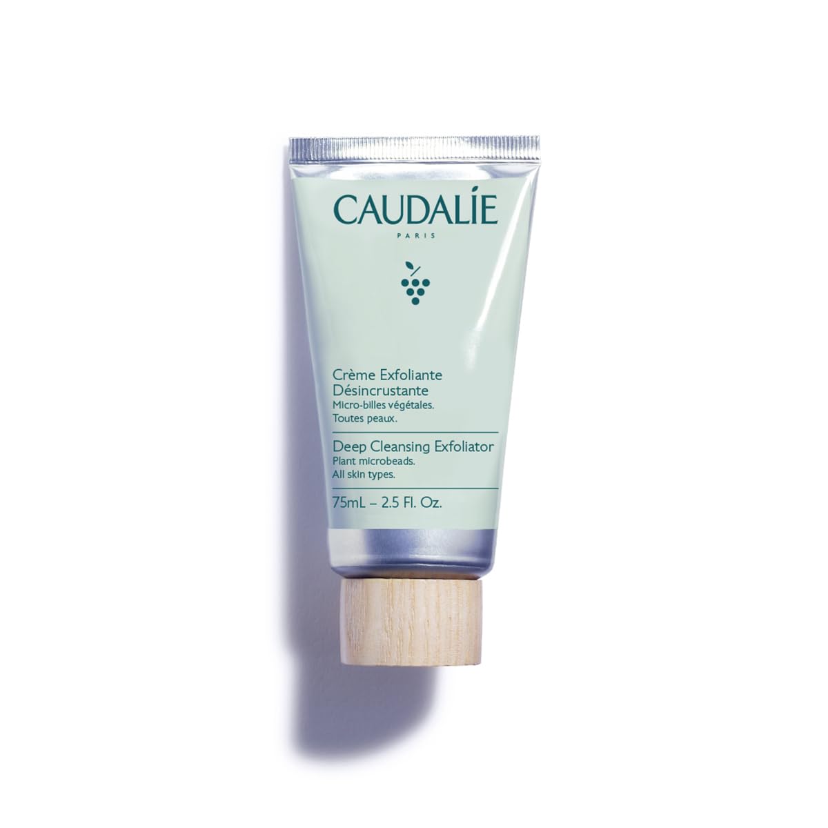 Caudalie Deep Cleansing Exfoliating Cream 75ml - Gentle Exfoliation for Sensitive Skin