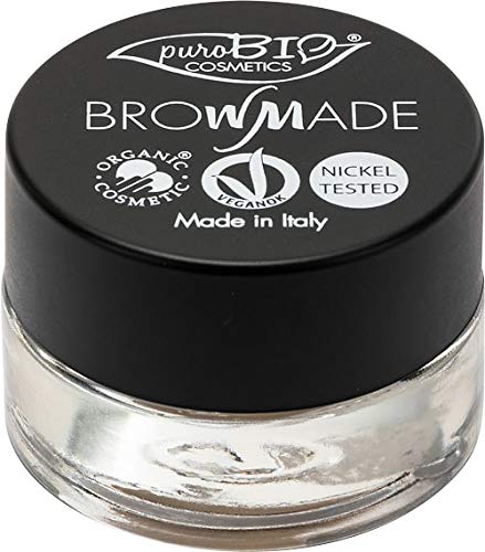 PuroBio Browmade Eyebrow Wax - Paraben-Free, Mineral-Enriched for Defined Brows