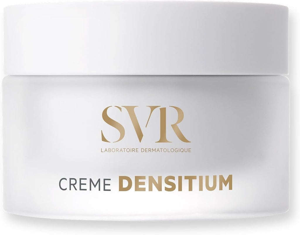 SVR Densitium Anti-Aging Face Cream - Hydrating, Wrinkle Reduction & Skin Discoloration Treatment with Hyaluronic Acid & Peptides