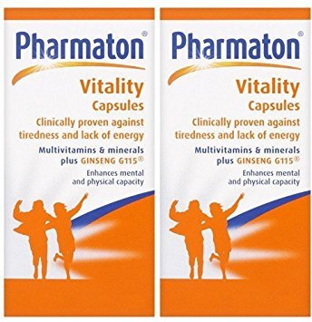 Pharmaton Multivitamin Supplement with Ginseng for Adults - Boost Energy & Vitality