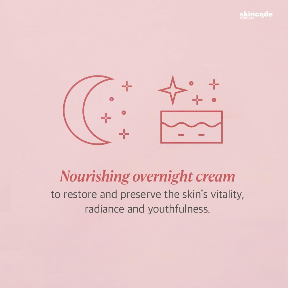 Skincode Regenerating Night Cream 50ml - Anti-Aging Skincare for Nourished Skin