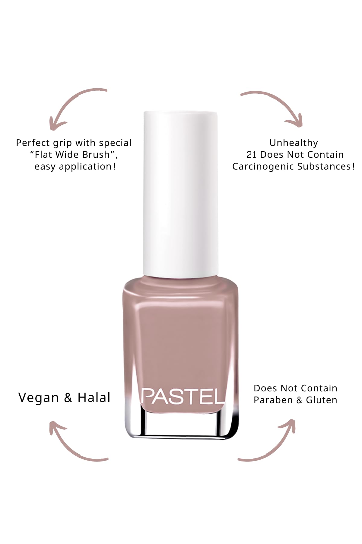 Pastel 120 Nail Polish 13ml