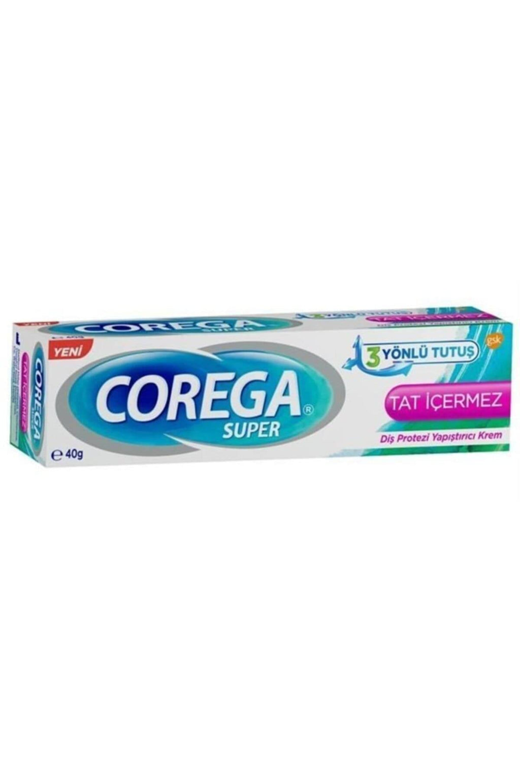 Corega Denture Adhesive Cream - No Flavor | 40g