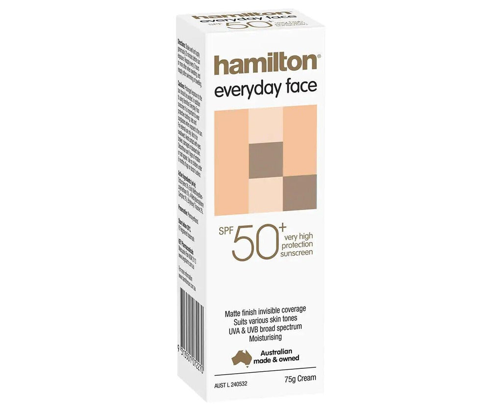 Hamilton Everyday Face SPF50+ Cream 75g