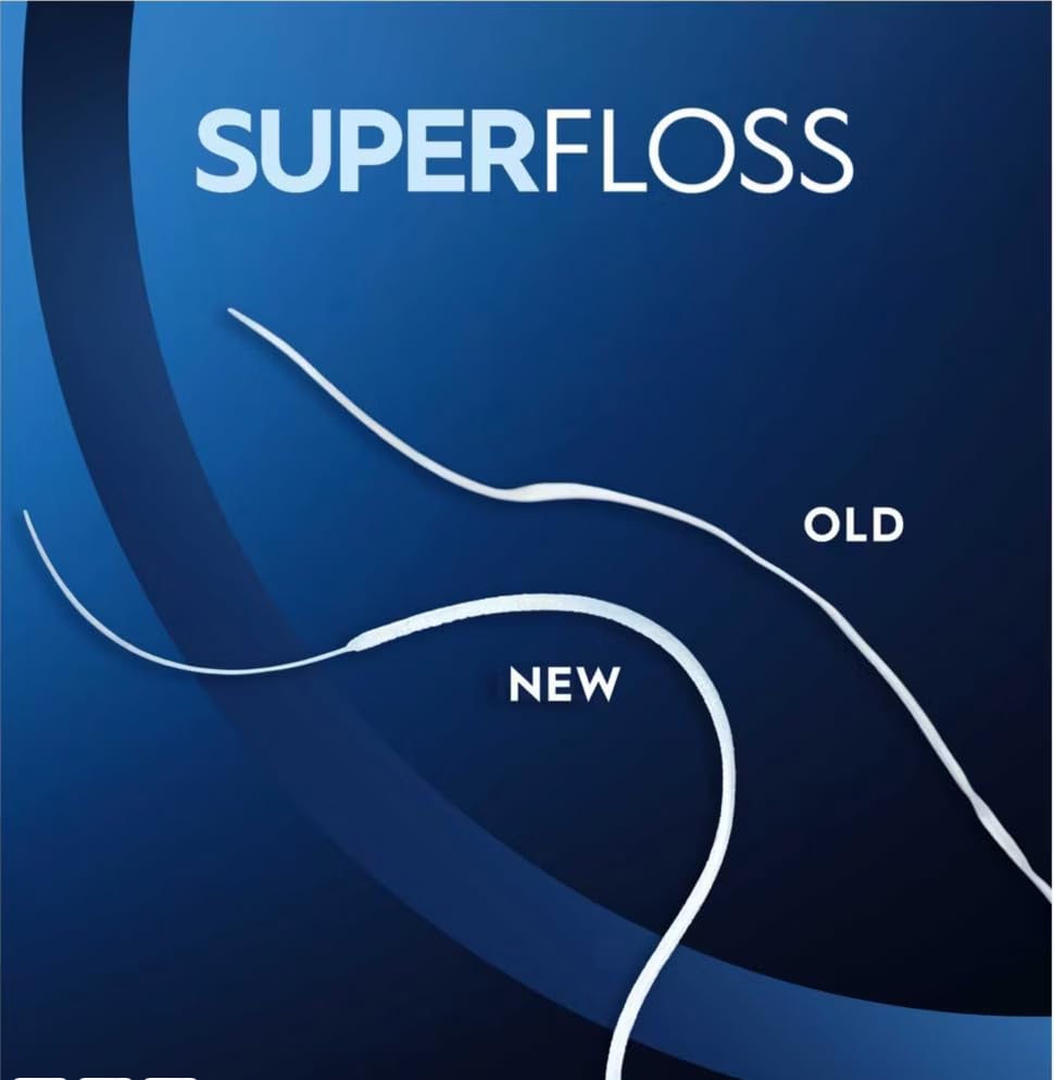 Oral-B Superfloss Dental Floss - Ideal for Braces & Implants