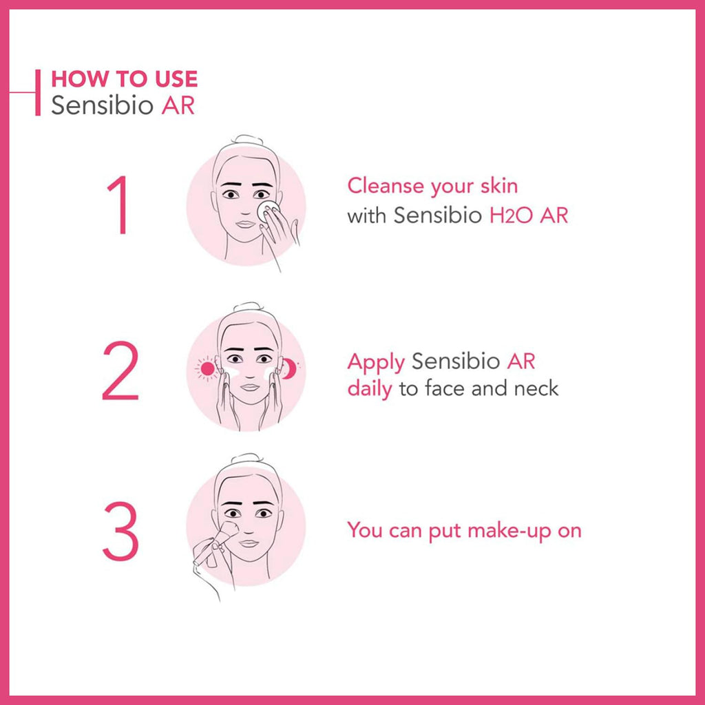 Bioderma Sensibio AR BB Cream SPF30 - Redness Relief for Sensitive Skin, Moisturizing BB Cream