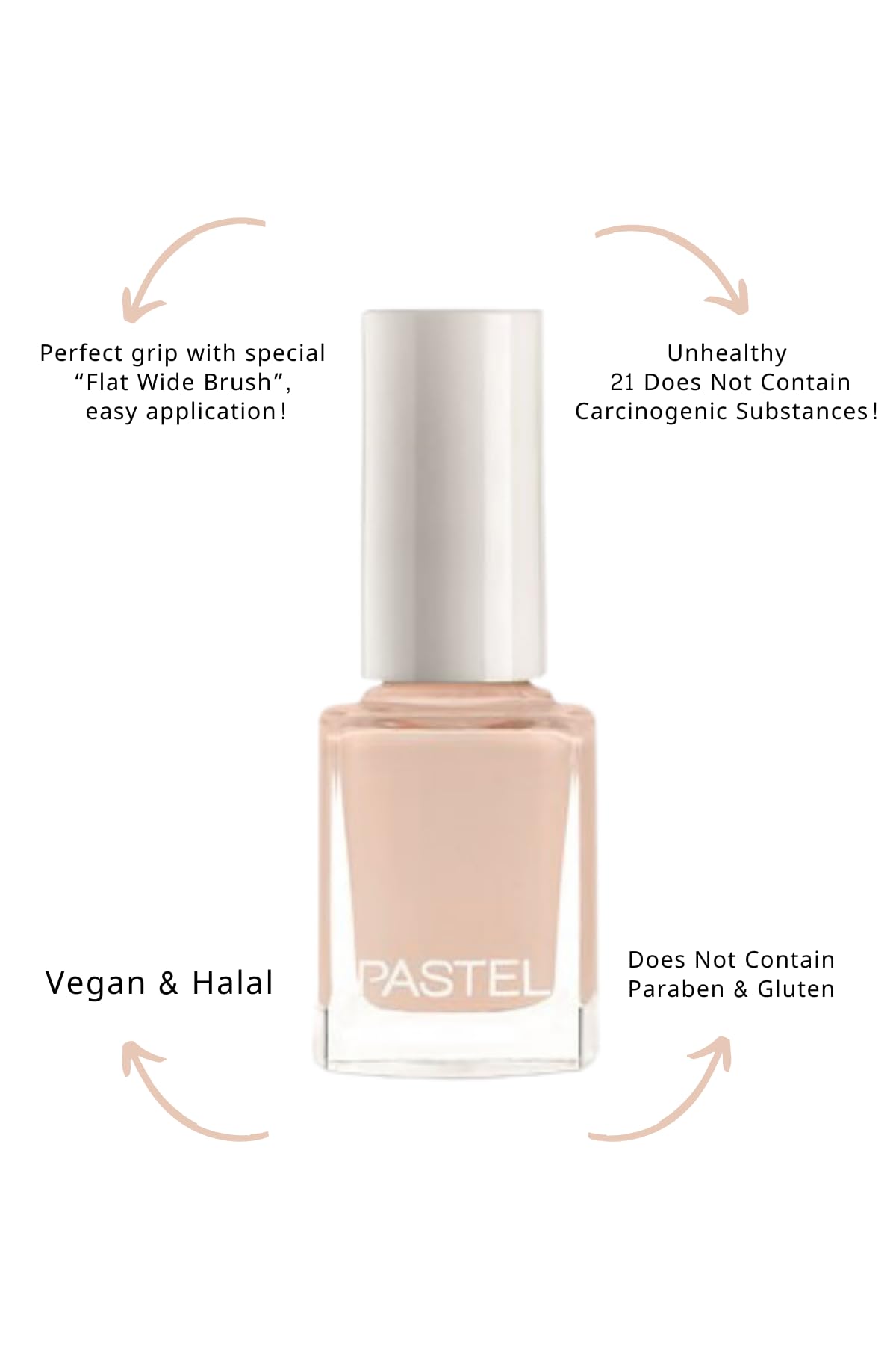 Pastel 244 Nail Polish 13ml