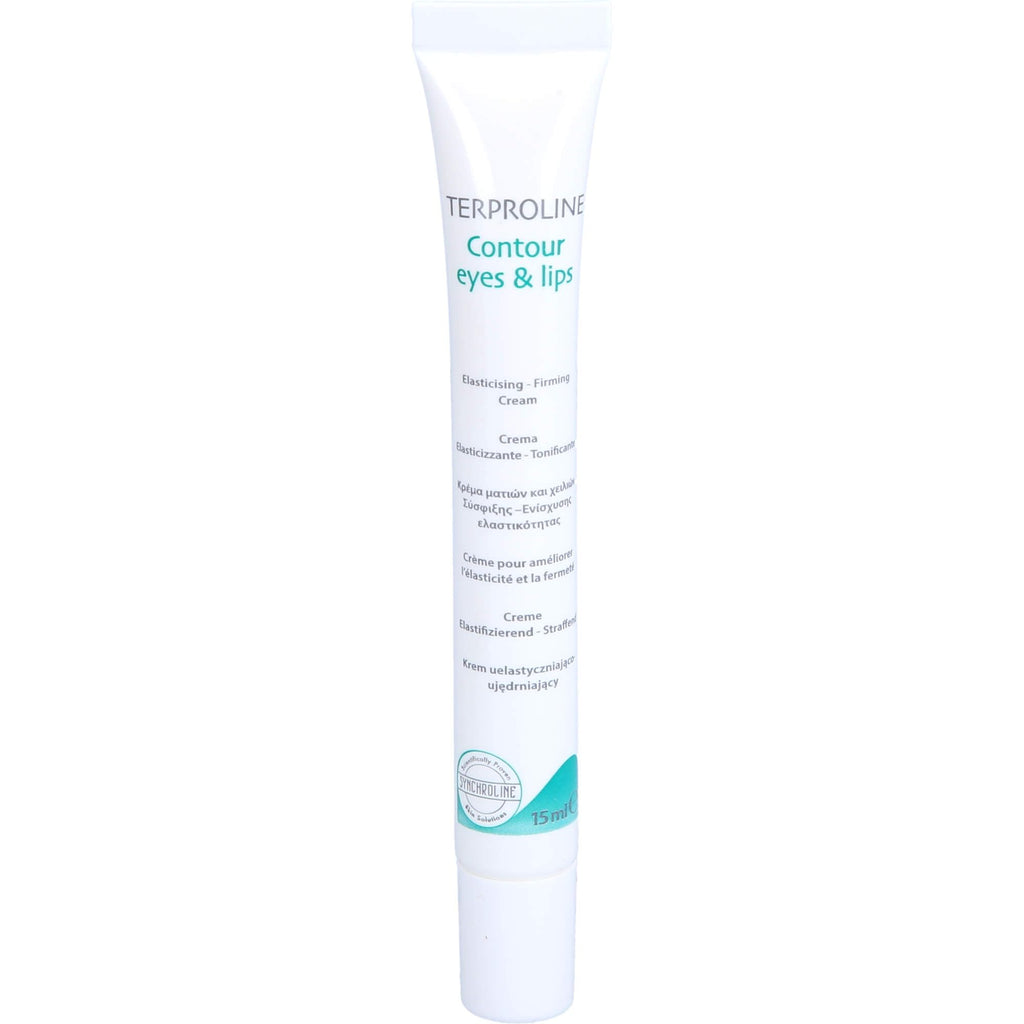 Synchroline Terproline Eye and Lip Care Cream 15ml - Anti-aging, Hydrating Cream for Sensitive Skin