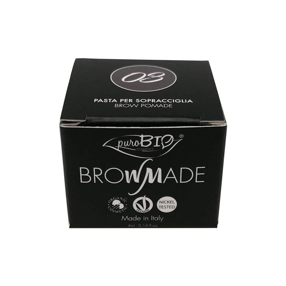 PuroBio Browmade Eyebrow Wax - Paraben-Free, Mineral-Enriched for Defined Brows