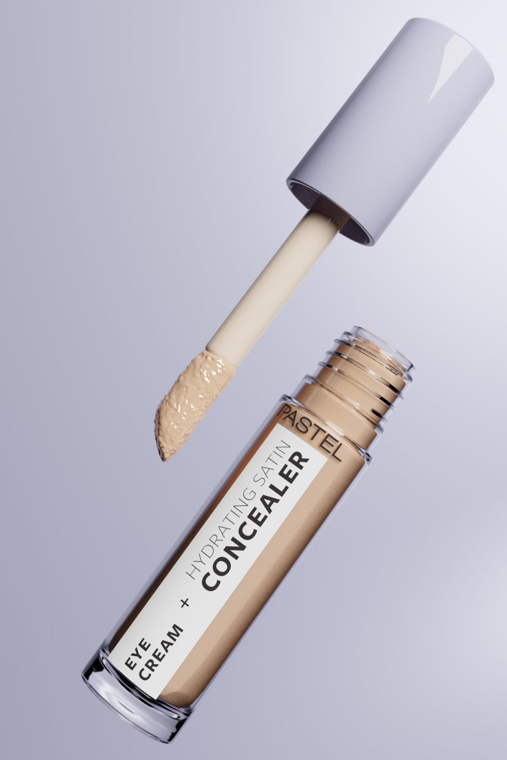Pastel Vegan Eye Cream + Hydrating Concealer - Paraben-Free, Gluten-Free, Cruelty-Free Under-Eye Care