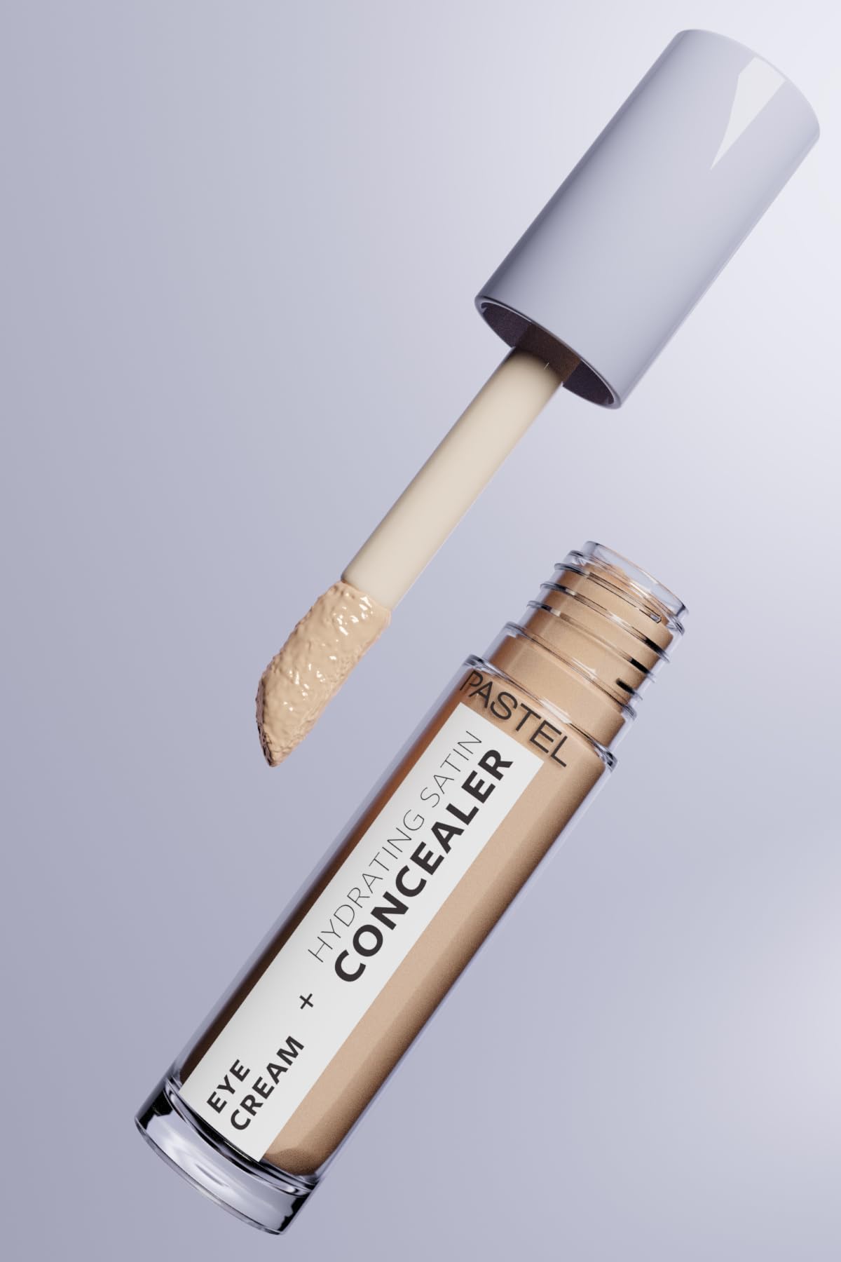 Pastel Vegan Eye Cream + Hydrating Concealer - Paraben-Free, Gluten-Free, Cruelty-Free Under-Eye Care