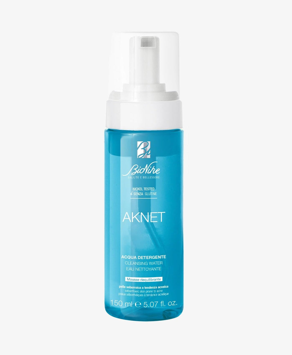 BioNike Aknet Rebalancing Cleansing Water - Gentle Daily Skincare for Oily Acne-Prone Skin, 5.07 fl oz