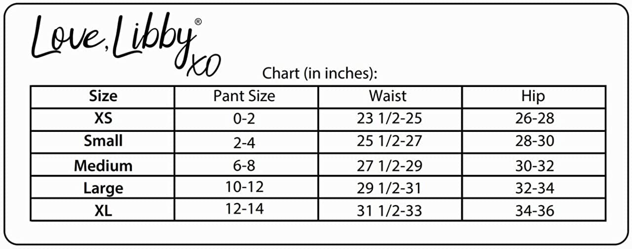 Love Libby Panties Micro and Lace Bikini — size reference
