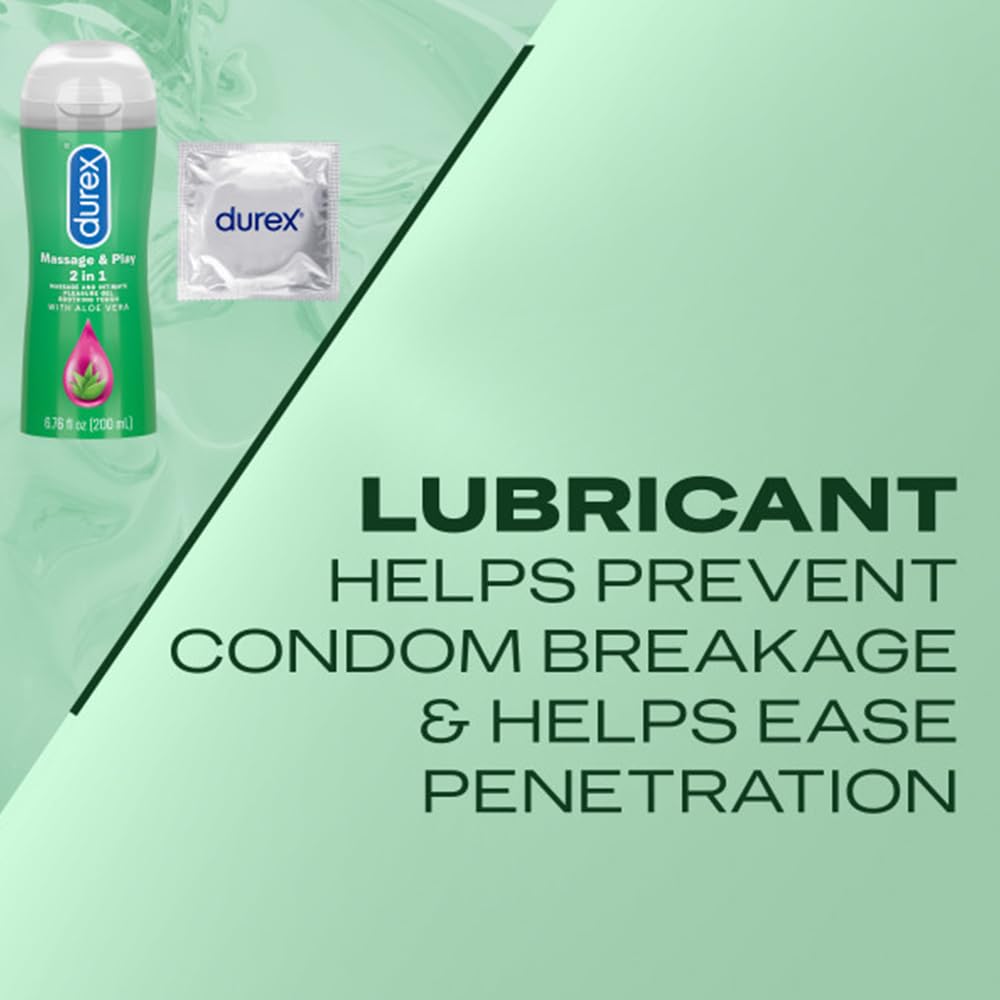Durex Play Massage 2 in 1 Aloe Vera - 7 fl oz