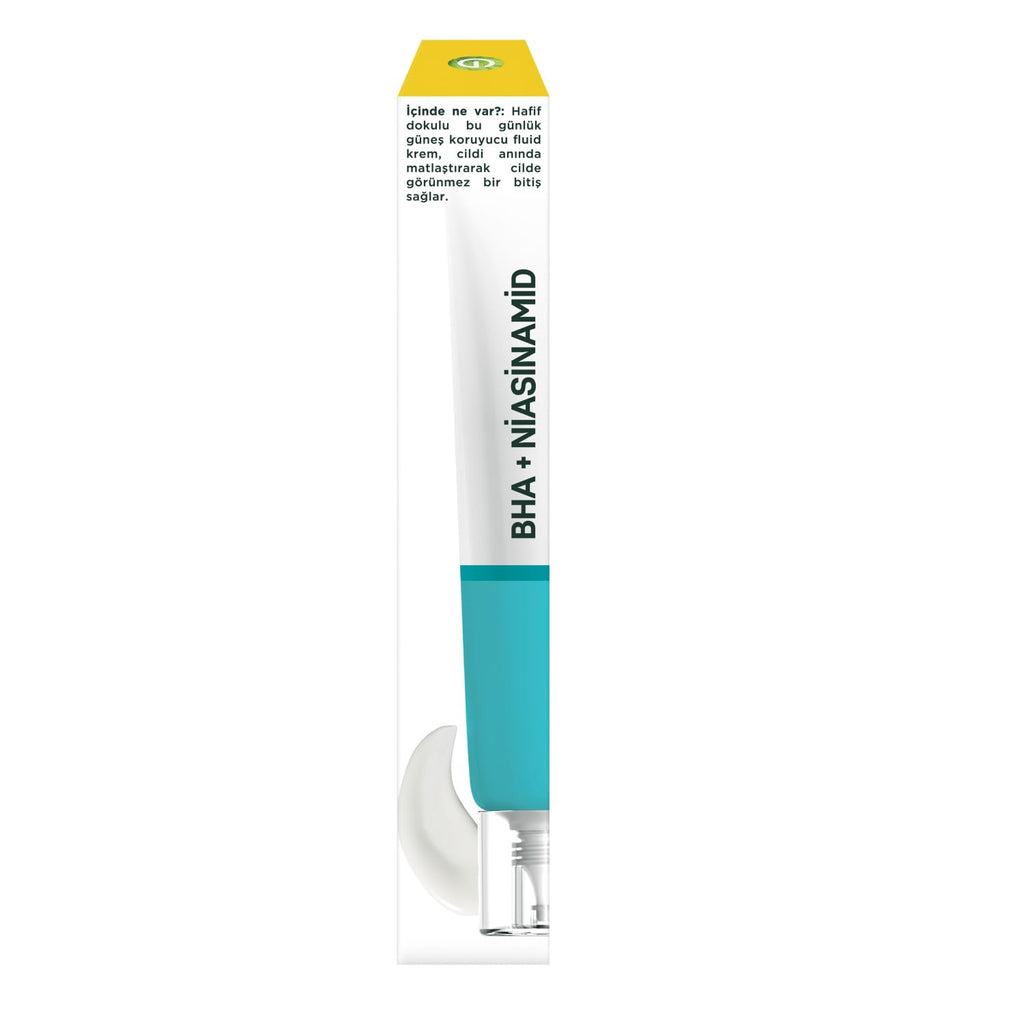 Garnier Daily Sunscreen Face Cream SPF 50+ - Non-comedogenic, Fragrance-free, BHA and Niacinamide for Acne-prone Skin