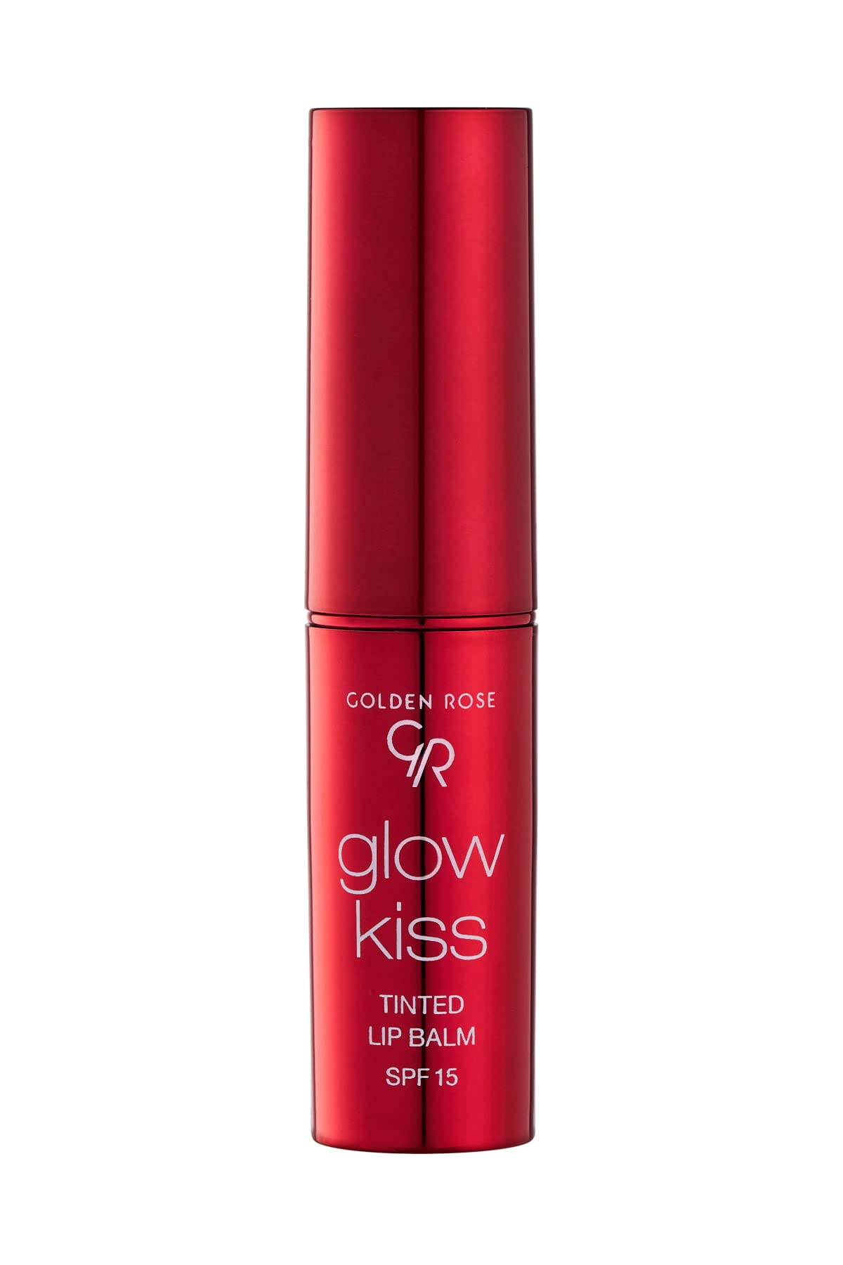 Golden Rose Glow Kiss Tinted Lip Balm - Vegan, SPF 15, Natural Lip Tint for Moisturized Lips