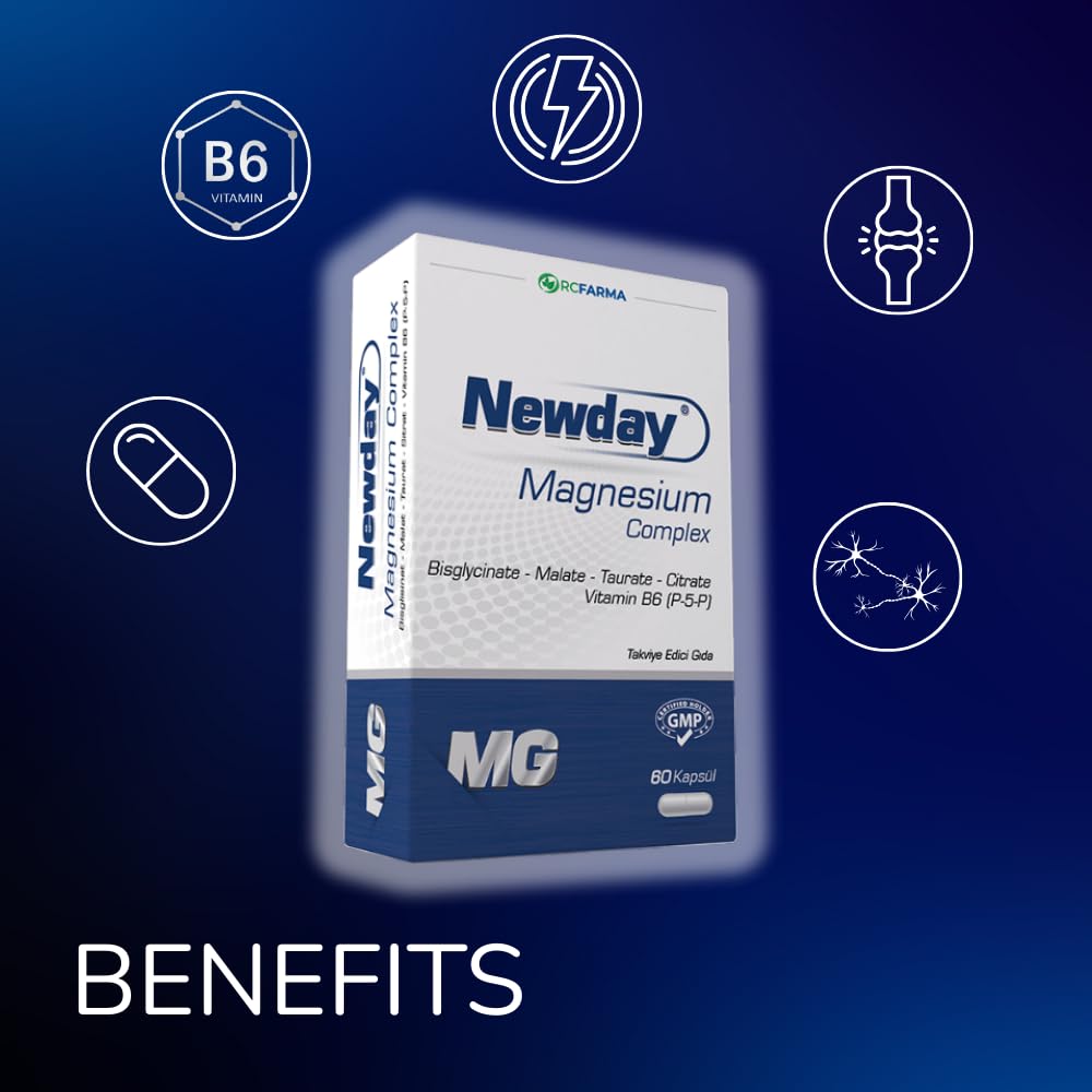 Newday Magnesium Complex - 60 Capsules