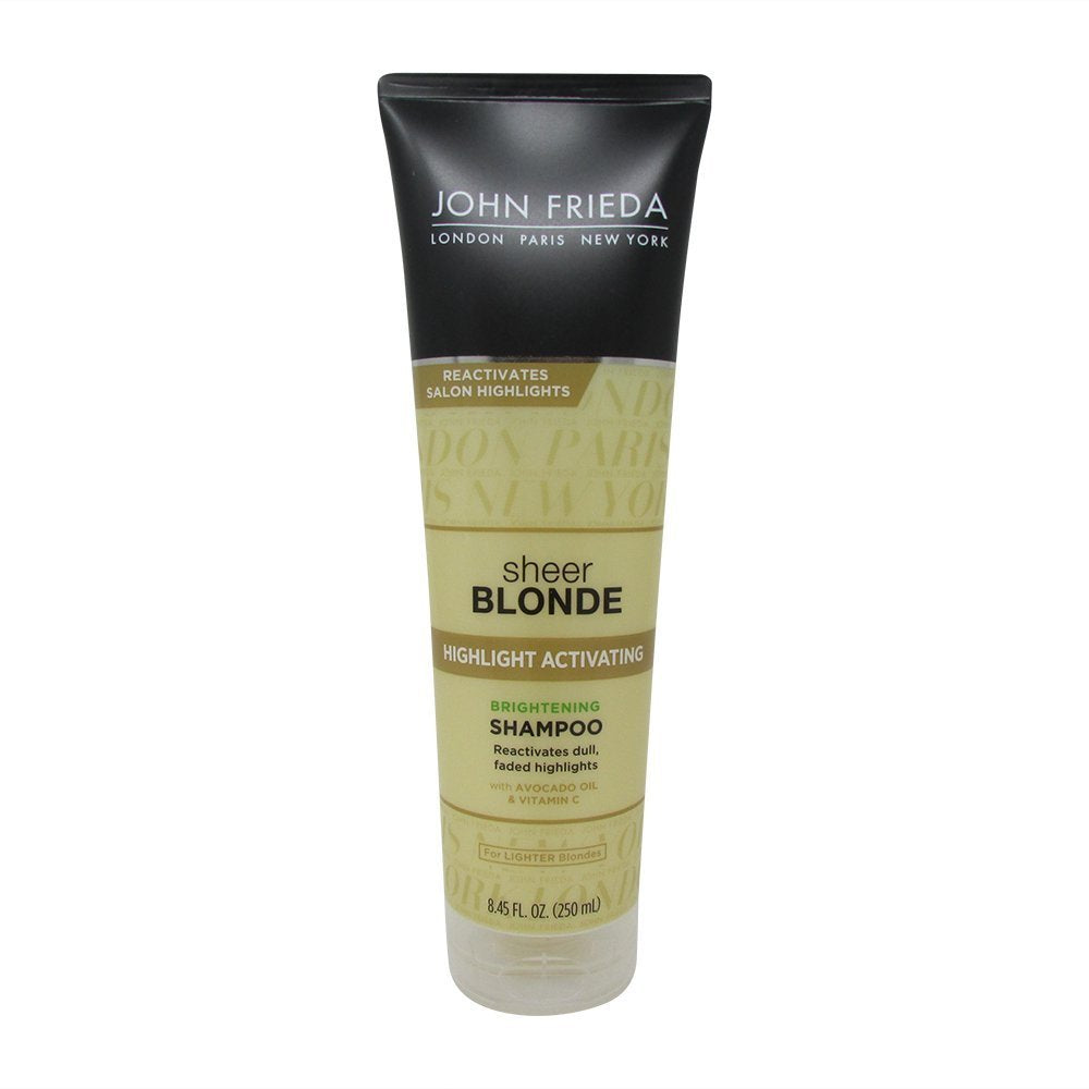 John Frieda Moisturizing Shampoo for Blonde Hair - Gentle, Nourishing, and Protective Formula