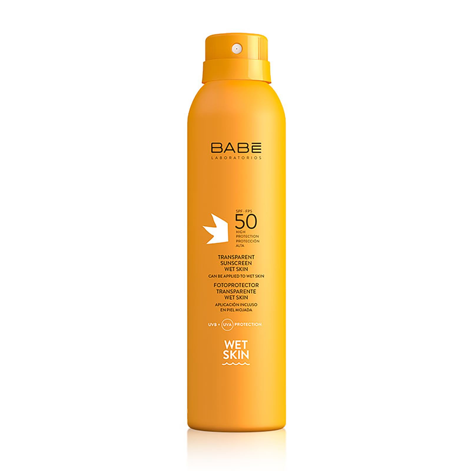 Babe Transparent Sunscreen Wet Skin SPF 50+ 200 ml
