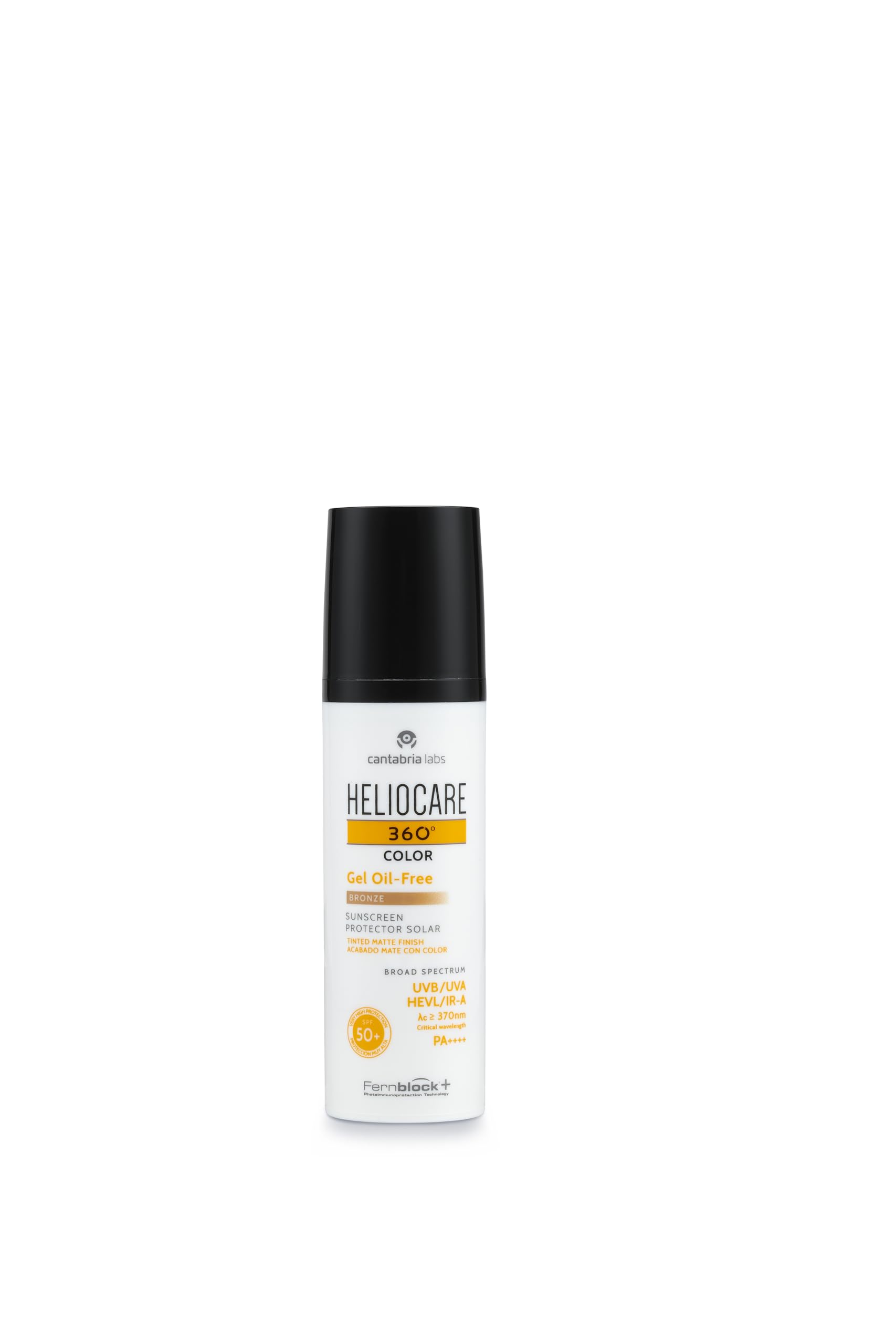 Heliocare 360 Gel Oil Free Bronze Spf 50 50ml