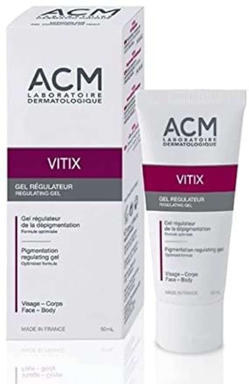 ACM Vitix Gel Regulateur Vitiligo Cream with Cantaloupe Extract - Skin Pigmentation Regulator