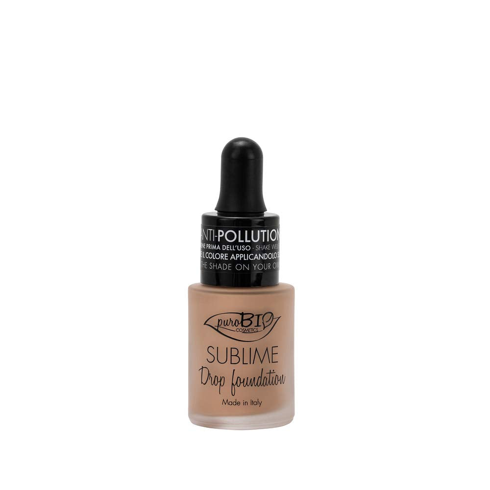 PuroBio Sublime Drop Foundation - Natural, Antioxidant-Rich Makeup for Effortless Coverage