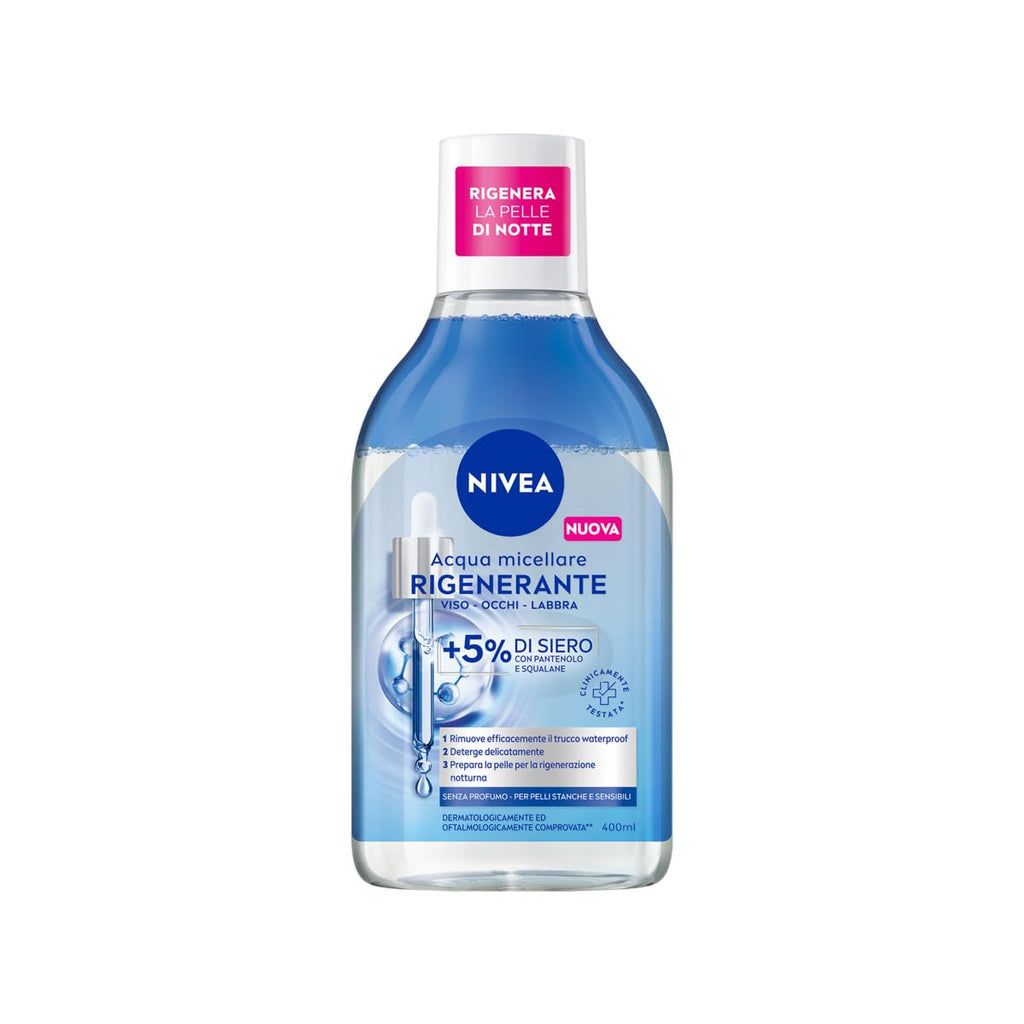 Nivea Micellar Makeup Remover Water - Gentle, Effective Cleansing for Sensitive Skin - 13.53 fl oz