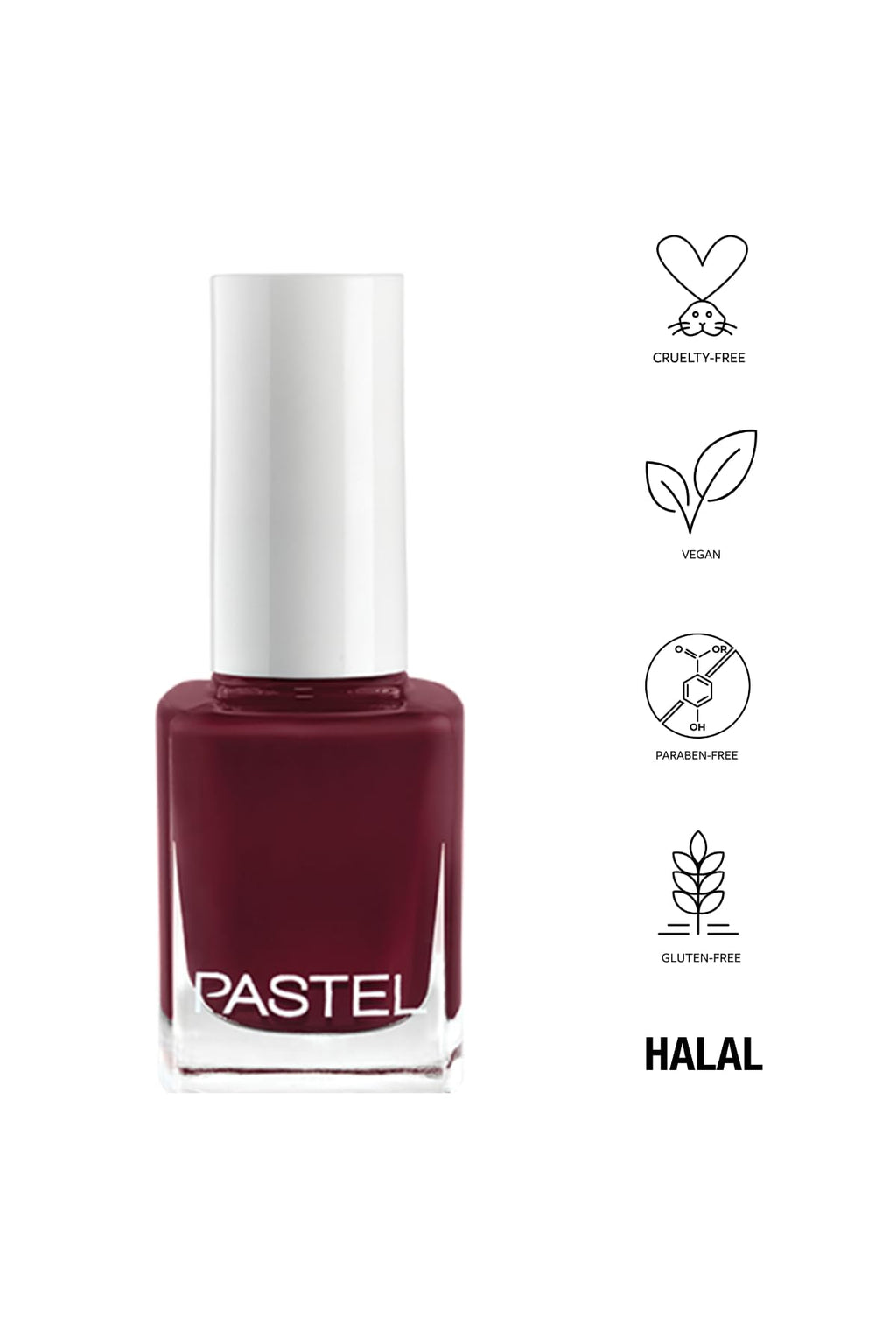 Pastel Nail Polish 257 - Trendy Pastel Pink | 13ml