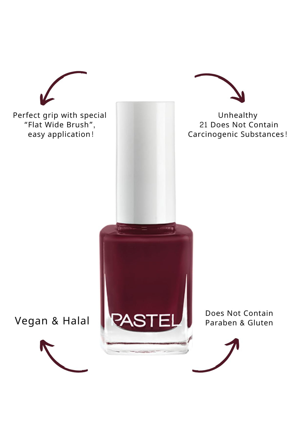 Pastel Nail Polish 257 - Trendy Pastel Pink | 13ml