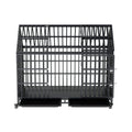 52-Inch Heavy-Duty Dog Crate With Roof Top Escape Proof Design (SAK90267) – SAKSBY WHOLESALE