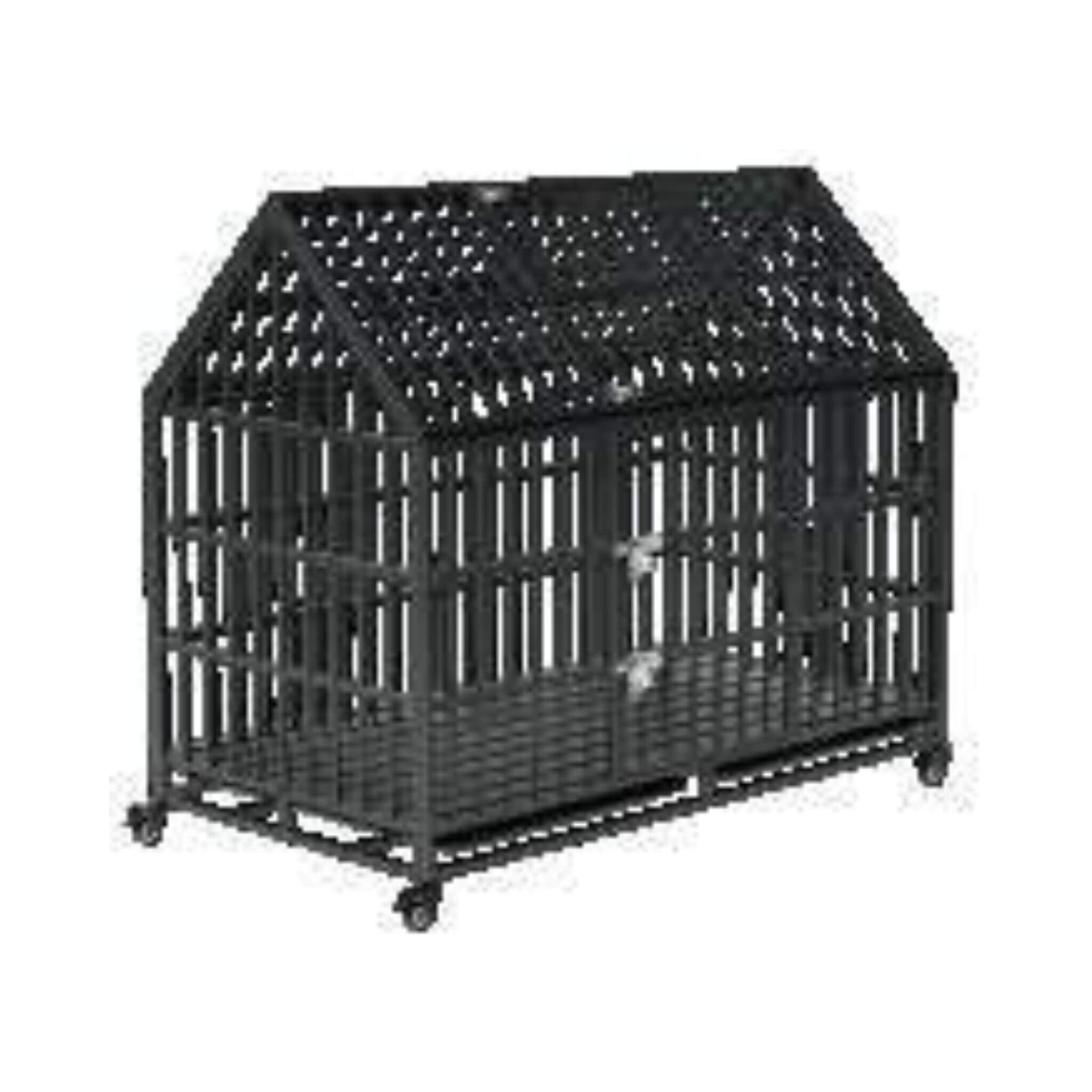 52-Inch Heavy-Duty Dog Crate With Roof Top Escape Proof Design (SAK90267) – SAKSBY WHOLESALE, view 8