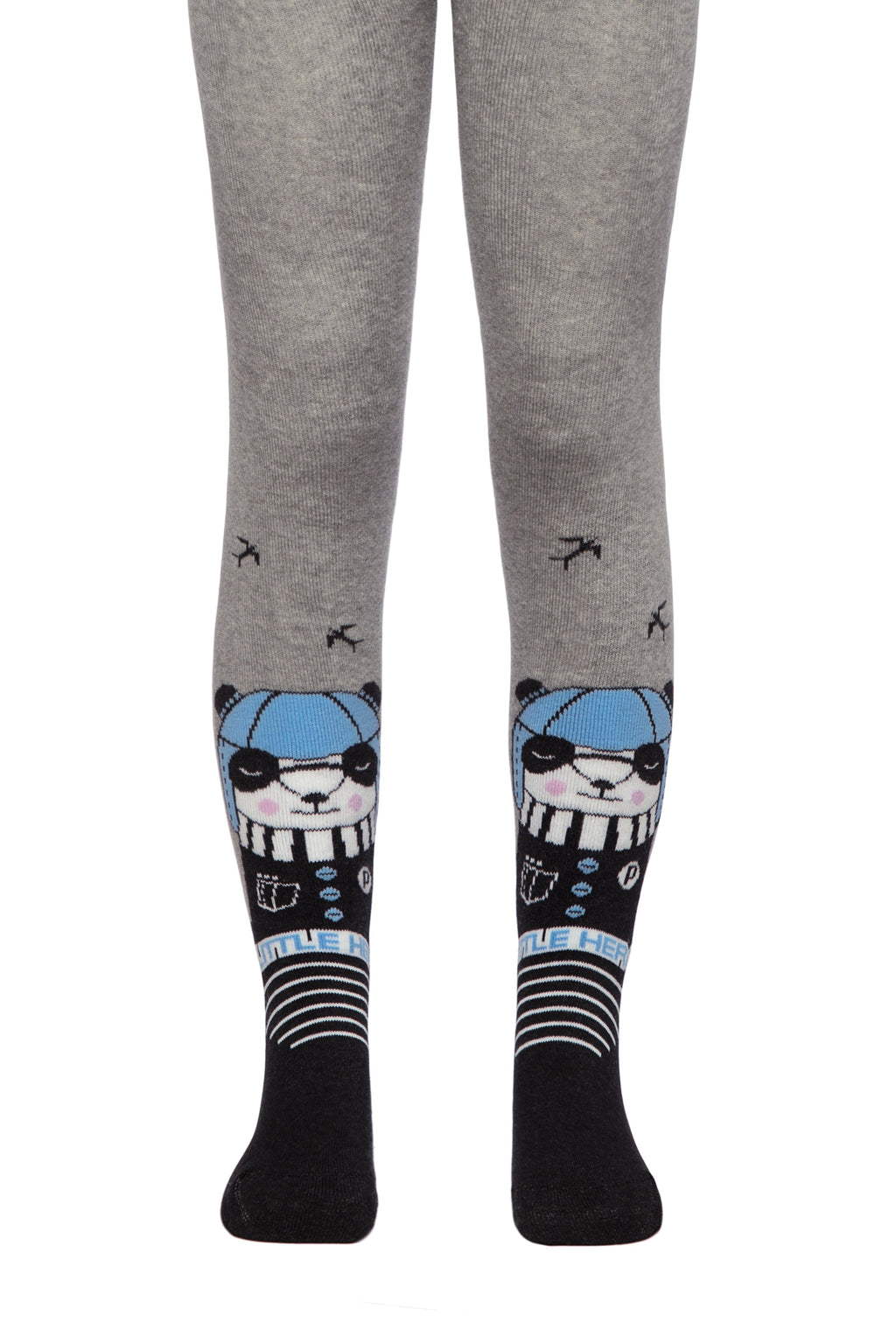 TheRanok.com Conte-Kids Cotton Terry Tights - Sof-Tiki 520 — detail close-up