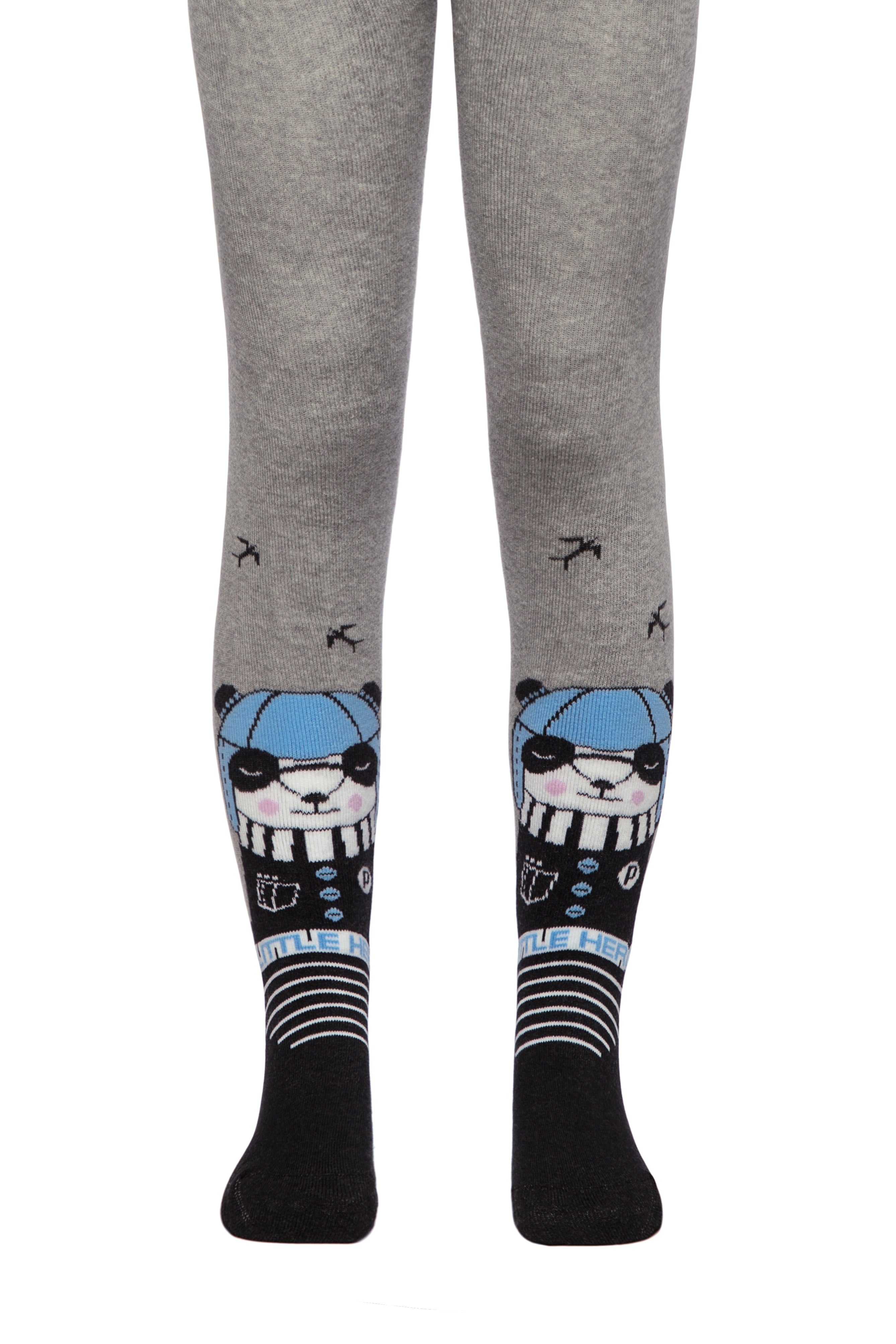 TheRanok.com Conte-Kids Cotton Terry Tights - Sof-Tiki 520 — detail close-up