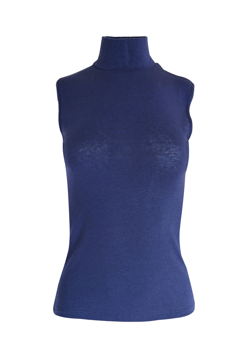 tittimitti EGI Exclusive Collections Women's Modal Cashmere Blend Mock Neck Sleeveless Top. Proudly Made in Italy (5239) — li
