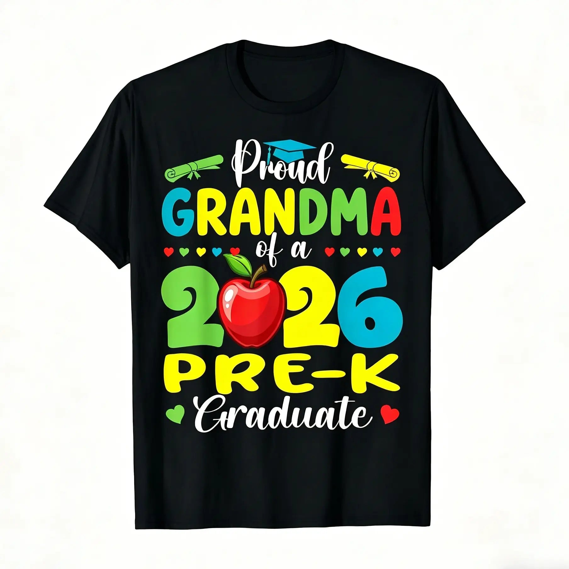"Proud Mommy of 2026 Pre-K Graduate" T-Shirt – Cute School Milestone Graphic Tee