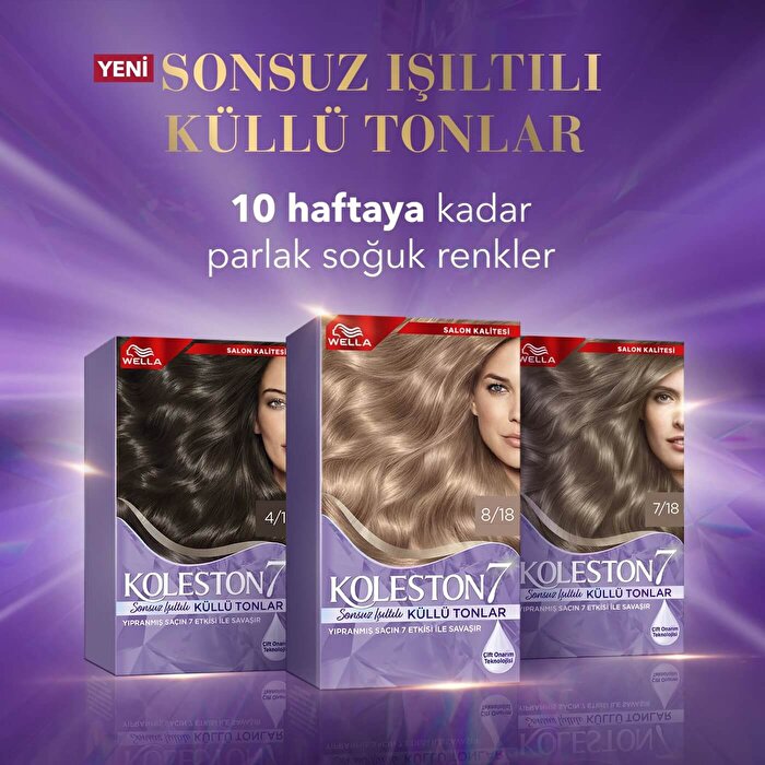 Koleston Hair Color Permanent Cream - Rich Shades | 1-Box