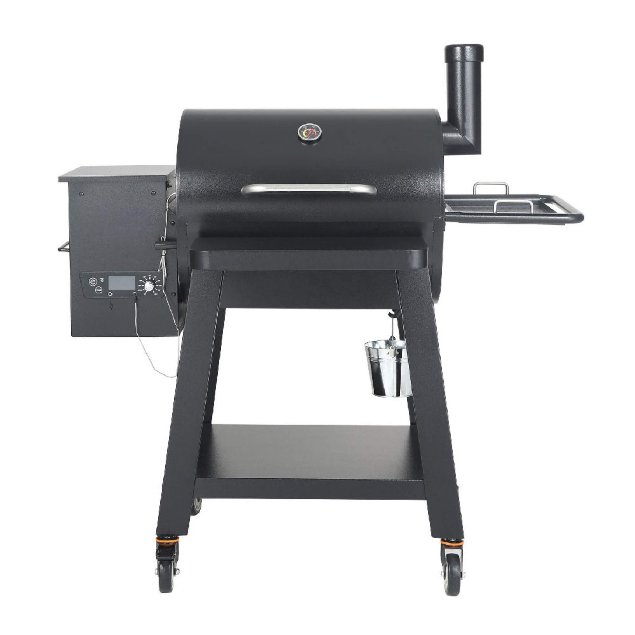53-Inch Heavy-Duty Portable Wood Pellet BBQ Grill With Cart (SAK93641) – SAKSBY WHOLESALE, view 14