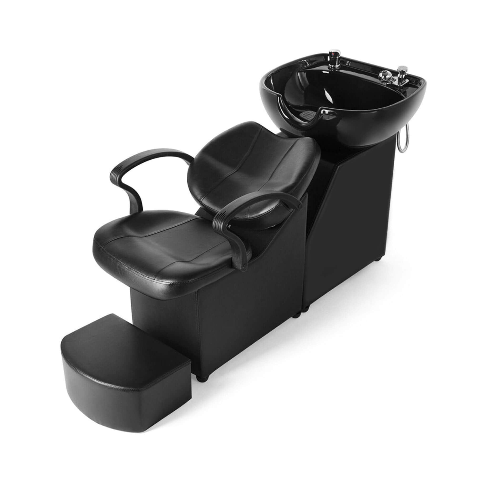53-Inch Large Premium Salon Barber Backwash Shampoo Chair W/ Bowl, Sink & Footrest (SAK18745) – SAKSBY WHOLESALE