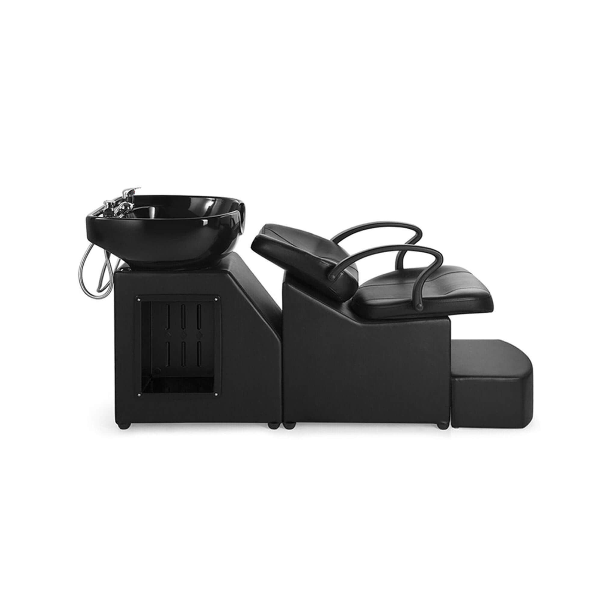 53-Inch Large Premium Salon Barber Backwash Shampoo Chair W/ Bowl, Sink & Footrest (SAK18745) – SAKSBY WHOLESALE, view 3