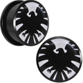 BodyCandy 7/8 Licensed Hawkeye Logo Acrylic Screw Fit Plugs Set — main product shot